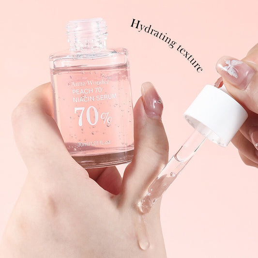 Anua Wonder Peach 70% Niacinamide Serum brightening hydrating face serum hyperpigmentation treatment reducing melanine daily clean beauty, 30ml